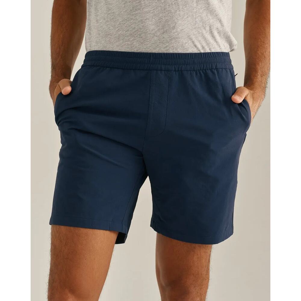 Outdoor Voices Navy Men's Athletic Shorts